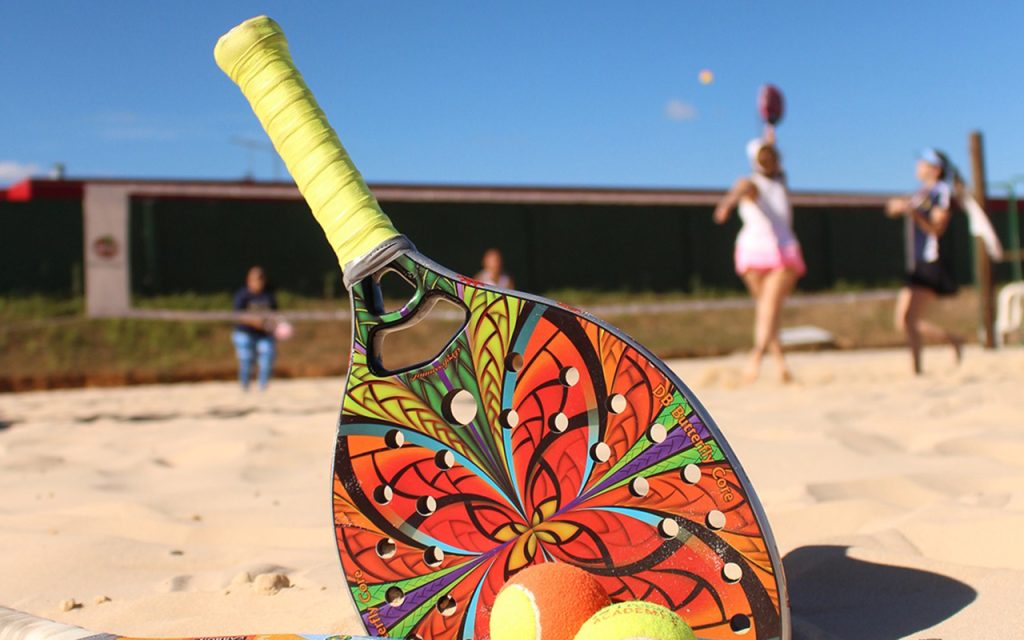 raquete de beach tennis