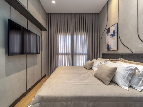 Apartamento no Canvas Residence da Construtora ZAH