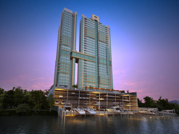 Marina Beach Towers ap mobiliado
