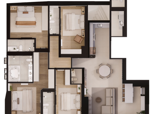 Vitra Apartamento Decorado à Venda